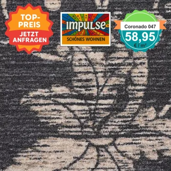 Alt-Text: Farb- und Strukturmuster von Girloon Coronado 047 – strapazierfähiger Objektvelours